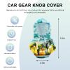 FSTURIOS Car Shift Knob Hoodie Cover, Funny Fashionable Sweater Shirt Gear Shifter Konb Protector, Automotive Gear Shift Decor Winter Warm Mini Hoodie, Interior Car Accessories (Coconut Tree) view 2