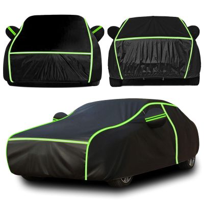 Weatherproof Car Covers for Ford Transit Custom (2018), Waterproof All Weather Sun Rain UV Dust Snow Protection Outdoor Full Car Cover