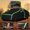 Weatherproof Car Covers for Ford Transit Custom (2018), Waterproof All Weather Sun Rain UV Dust Snow Protection Outdoor Full Car Cover view 2