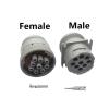9 Pin Car Fault Computer Diagnostic HD10-9-96P Automobile Decoder Connector HD16-9-96S(Female Male) view 4