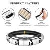 Anime Lovers Silhouette Car Elastic Steering Wheel Cover Universal 15 Inch Stretch Automotive Steering Wheel Protector Cover Anti Slip Breathable Novelty Cars Interior Accessory for Men Women view 2