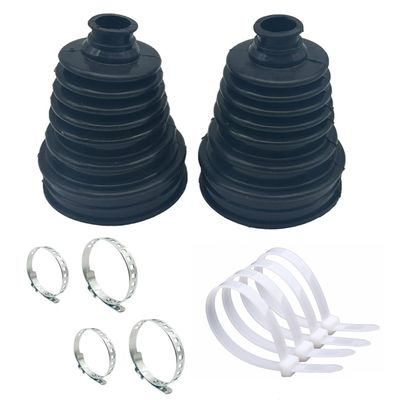 Universal CV Joint Boot Fits Shaft Size 19mm-24mm,CV Axle Boot Repair Kit Waterproof Dustproof (Black)