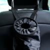 Car Trash Bag, Car Trash Bag Reusable Washable Versatile Deformation Proof Hanging Back Seat Garbage Can for Vehicle view 4