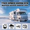 Mandark Truck Tonneau Tailgate Adhesive Seal, 24.6FT Rubber Automotive Weather Stripping Cover with Three Hole, Vehicle Door Strip Protection, Universal for Pickups Cap, Camper Shell, SUV view 4