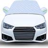 MotorCart Basics Car Windshield Cover Compatible with Mercedes AMG GTC Roadster 20172021,Motors Sunshade Snow Protection Cover UV Protection Cloth Windshield Car Cover with Side Wing Earmuffs view 1
