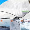 MotorCart Basics Car Windshield Cover Compatible with Mercedes AMG GTC Roadster 20172021,Motors Sunshade Snow Protection Cover UV Protection Cloth Windshield Car Cover with Side Wing Earmuffs view 4