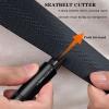 HHXS Window Breaker Seatbelt Cutter, 2026 Upgraded Car Escape Tool, Safe Hammer Glass Breaker Under Water, Portable & Compact Car Safety Device Break Window Emergency Tool(Black) view 3