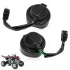 Dunviku Right & Left Headlight Sockets Light Cord A Set Compatible for Wolverine 450 YFM450 Yamaha YFZ450 YFZ450R Yamaha Raptor 250 350 700 250R 350R 700R view 1