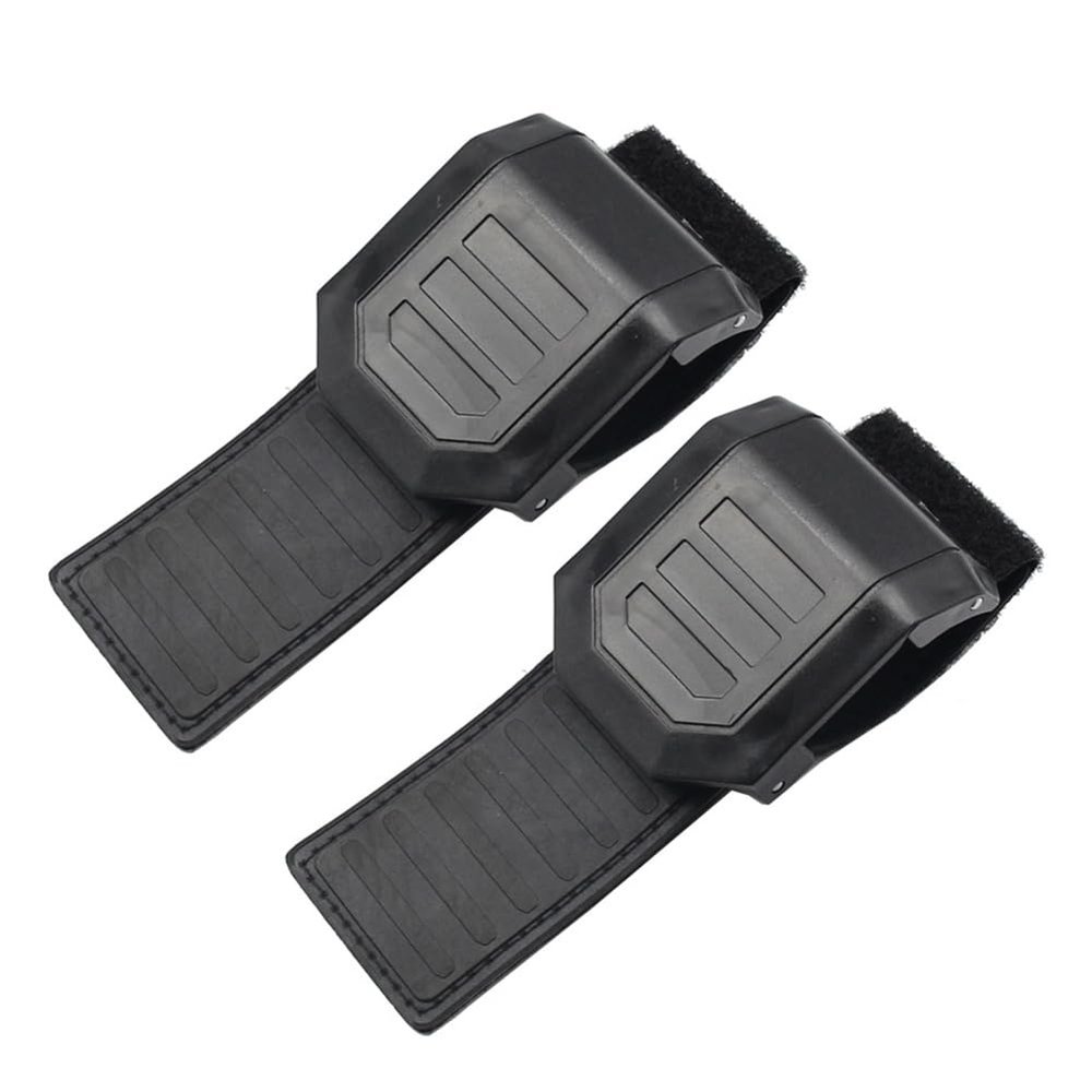 Rbanna1 2 Pcs Windshield Window Mounting Clamp Straps 2Pcs ABS, PVC Suitable For roll cage diameters from 1.5 inch to 2 inch round tubing