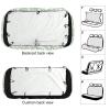 HYDJLXA Plant Sage Green Leaves Rear Seat Waterproof Car Seat Protection Cover, Truck and SUV, Etc view 3