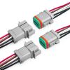 JRready Deutsch DT 8 Pin Wire Pigtail Connectors UL3266 14AWG, 2 Sets view 1