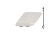 EQALIMVEL Tow Hook Cover Fit for BMW 4 Series F32 F33 F36 Rear Bumper Trailer Cover Rear Towing Hook Cover 51127363264 2014-2020 Auto Hook Cover(White) view 1