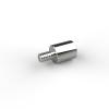 Gear Shift Lever Foot Peg Extension for Harley Davidson - Chrome Steel (Chrome-plated, 3/4'extension) view 1