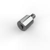 Gear Shift Lever Foot Peg Extension for Harley Davidson - Chrome Steel (Chrome-plated, 3/4'extension) view 2