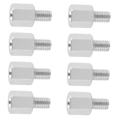 SOESFOUFU Fit Rearview Mirrors Adapter Screws Pcs Set Steel Material Easy Installation Compatibility Multiple Brands