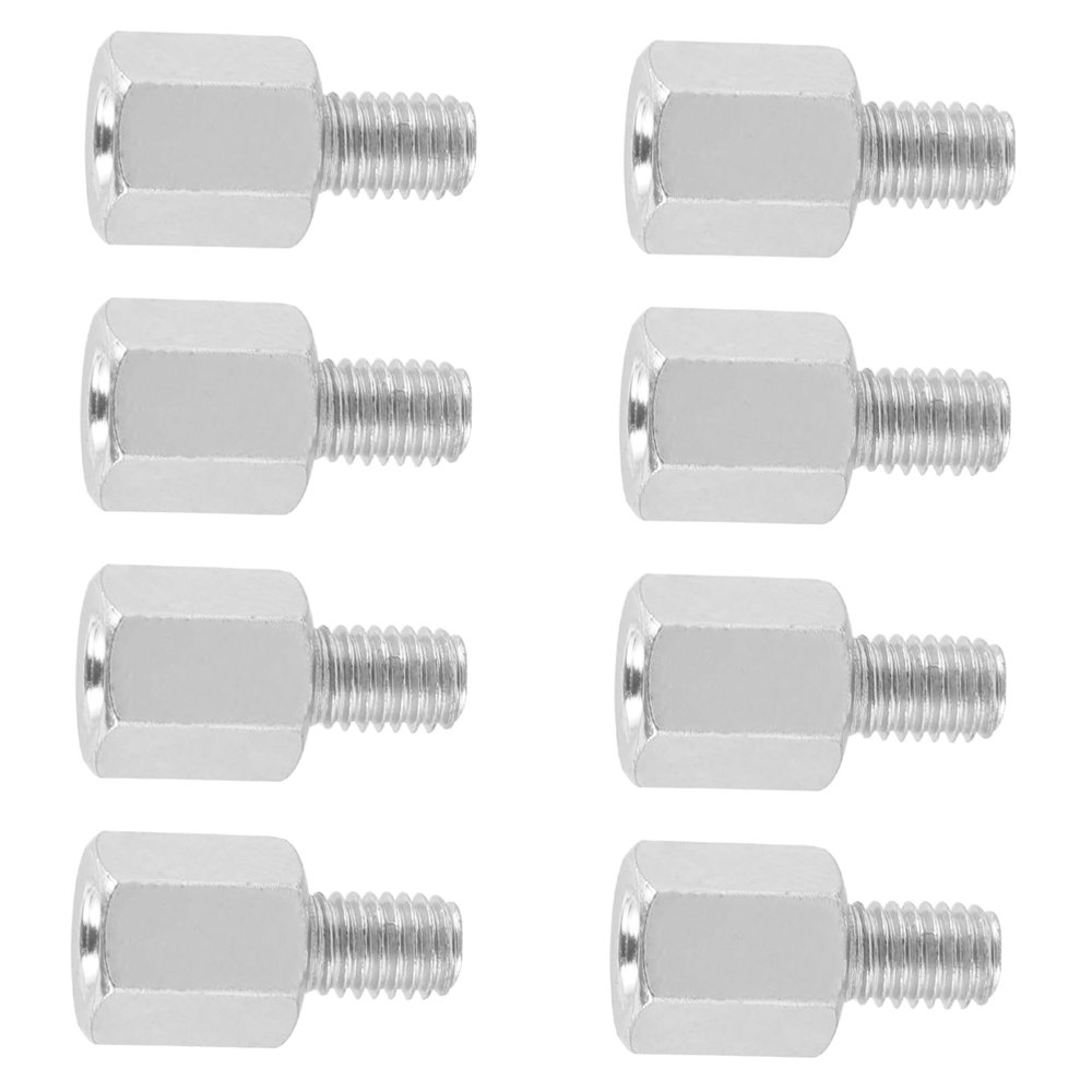 SOESFOUFU Fit Rearview Mirrors Adapter Screws Pcs Set Steel Material Easy Installation Compatibility Multiple Brands