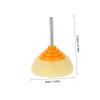 GANAZONO 2pcs Drill Buffer Attachment Shaped Sponge Pads for Car Detailing Easy to Use Polishing Arc Handle for Automotive Waxing and Cleaning view 2