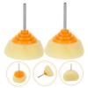 GANAZONO 2pcs Drill Buffer Attachment Shaped Sponge Pads for Car Detailing Easy to Use Polishing Arc Handle for Automotive Waxing and Cleaning view 3