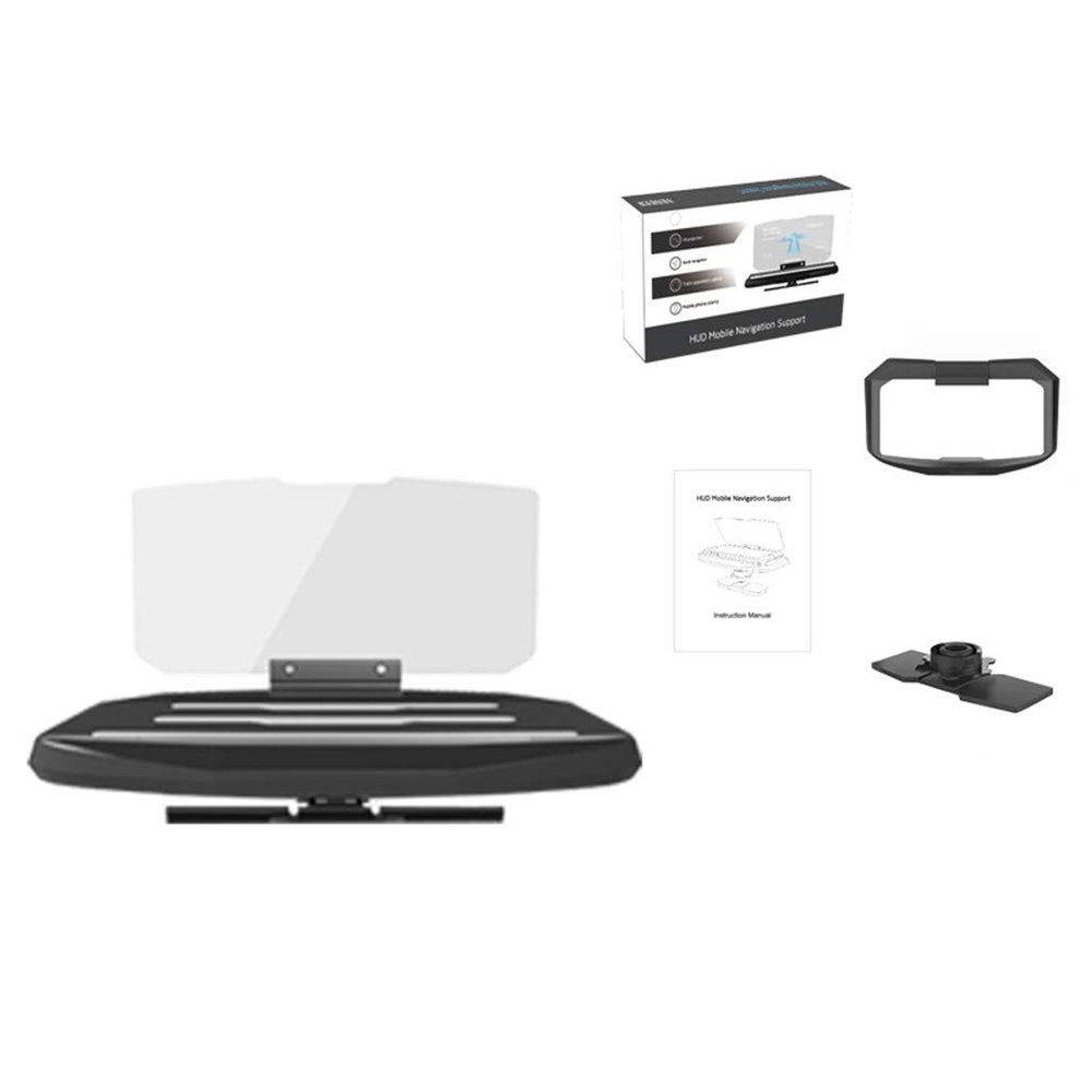 Car Auto Navigation Image Reflector Projector HUD Screen Display Mount Cellphone Stand Bracket