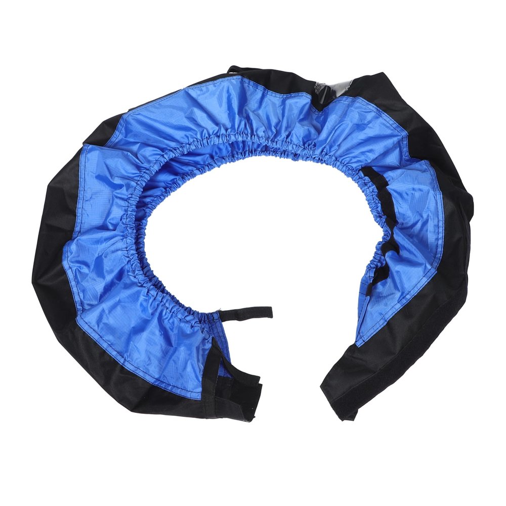 TOPPERFUN Camper Tire Covers for Rv and Trailer Oxford Material Stylish Design for Wheel Easy Installation for Travel Trailers and Suvs