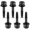 Wllead 41085 Engine Air Filter Box Cover Screw Bolts, Air Cleaner Fastener Compatible with Honda Civic CR-V Odyssey Element 90091-RAA-A00, 90091-P36-000, 41085 (6) Pcs view 1