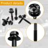 Wllead 41085 Engine Air Filter Box Cover Screw Bolts, Air Cleaner Fastener Compatible with Honda Civic CR-V Odyssey Element 90091-RAA-A00, 90091-P36-000, 41085 (6) Pcs view 2