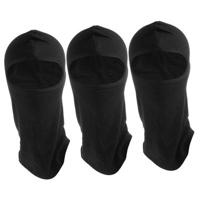 SOESFOUFU 3pcs Balaclava Windproof Hood for Motorcycle and Skiing Breathable Face Mask for Riding Dust and Uv Lightweight and Comfortable Headgear