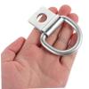 BUGUUYO Heavy Duty V-Shaped D-Rings Cargo Tie Down Hooks Stainless Steel Trailer Anchors for Truck Bed Cargo Management Easy Installation Versatile Use Trailers and Trucks view 4