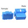 21 Pin Female Or Male Automobile Amplifier Connector Electrical Wire Socket 3-967630-1 6-968975-1(Male) view 3