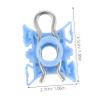 Mobestech 10pcs Auto Glass Buckle Window Clips Glass Mounting Clip Slider Clamp Adjuster view 2