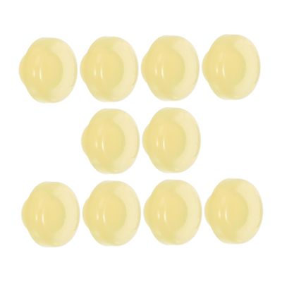 FUNOMOCYA 10pcs Fit Brake Pedal Stop Pad Replacement Pad for Auto Parts Enhance Braking Efficiency