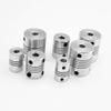 StiNGZjdM 1PcsMotor Coupler RS Winding Top Line Elastic Coupling Aluminum Alloy Outer Diameter D20 Length L25 Hole 4-10mm 3D Printer Parts(6mm to 9.5mm) view 2