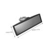 GRIRIW Adjustable Wide Angle Interior Rearview Mirror Durable Auto Accessory with Premium Glass for Enhanced Driving Safety Compatible with Vehicles view 2
