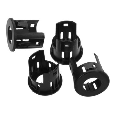 FUNOMOCYA 4pcs Parking Sensor Mount Kit for Ram Durable Backup Sensor Bracket Easy Installation Rear Bumper Retainer for Parking Lstzzaa