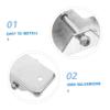 SOLUSTRE Trailer Jack Foot Plate Heavy Duty Jack Pads for Rvs Campers Sturdy Metal Construction Easy Installation Universal Fit view 3