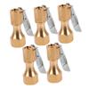 SEWOART 5 Pack Air Chuck Clip Locking Chuck for Tire Inflator Air Compressor Nozzle Copper 250psi Pressure view 1