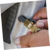 SEWOART 5 Pack Air Chuck Clip Locking Chuck for Tire Inflator Air Compressor Nozzle Copper 250psi Pressure view 3