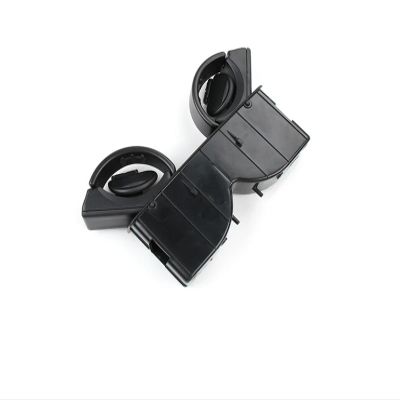 Rear Seat Armrest Cup Holder Insert for Mercedes-Benz C/GLC/S/GLE/GLS Class - Compatible with W205, W253, W222, W167 Models (Part Number: 0998100213)(Black - 1 PC)
