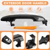 nifeida Pack of 4 Exterior Door Handle for Toyota Camry 2012 2013 2014 2015 2016 2017 Front Rear Left Driver & Right Passenger Side Replace 6921106090-Black view 3