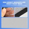 GRANDI 4 PCS Car Side Window Shades, Side Windows Heat Insulation Cover, Car Sunshade Mesh, Universal Foldable Blackout Panel, for Most Cars (Black #SUV) view 3
