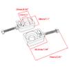 PowerMotor 13mm 0.51" Axle Block,CNC Chain Tensioner Adjuster Repalcement for Surron Light Bee S X Segway X160 X260 Electric Dirt Bike Ebike-Gold view 2