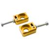 PowerMotor 13mm 0.51" Axle Block,CNC Chain Tensioner Adjuster Repalcement for Surron Light Bee S X Segway X160 X260 Electric Dirt Bike Ebike-Gold view 4