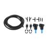INFINAUTO Windshield Washer Nozzle Kit for Chrysler 300 05-10 No.8532126020 with Gaskets t Hose Connector,Straight Hose Connector,Y Hose Connector view 1