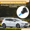 INFINAUTO Windshield Washer Nozzle Kit for Chrysler 300 05-10 No.8532126020 with Gaskets t Hose Connector,Straight Hose Connector,Y Hose Connector view 3