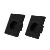 2Way Standard Touch Switch 2Packs Light Switch White Black Golden Crystal Class Panel Switch Waterproof Switch(Gold Sockets) view 1