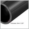 RATCHROLL 48mm 1.89" ID Universal Car Straight Silicone Coupler Pipe Replacement 76mm Black Replacement Car Parts view 4