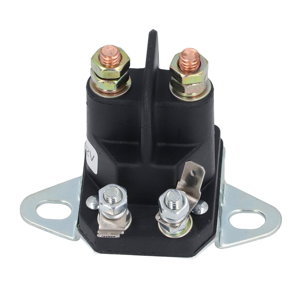 Starter Solenoid Relay 100A 12V Field Mower Switch, ATV Utility Vehicle Cart, With Silver Coil for Efficient Power Management