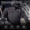 ILM Motorcycle Mesh Jacket CE Armored Detachable Waterproof Liner JRC2-M view 2