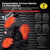 ILM Motorcycle Mesh Jacket CE Armored Detachable Waterproof Liner JRC2-M view 4