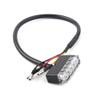 Cnonee1 Bike Amber LED License Plate Holder 12V Light Red For Universal Motorcycle view 2